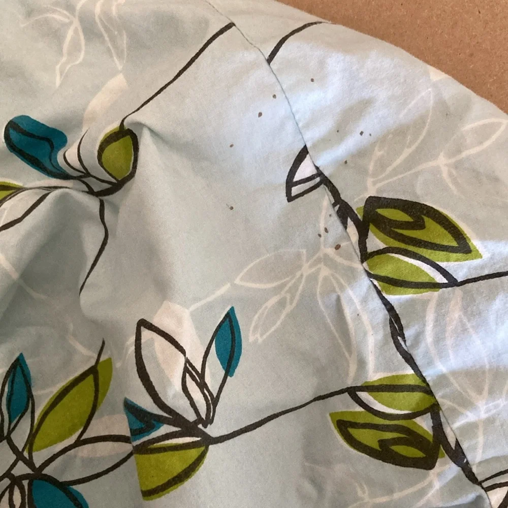 Gaiam Organic Cotton Duvet Cover 101”x 88” Queen/King